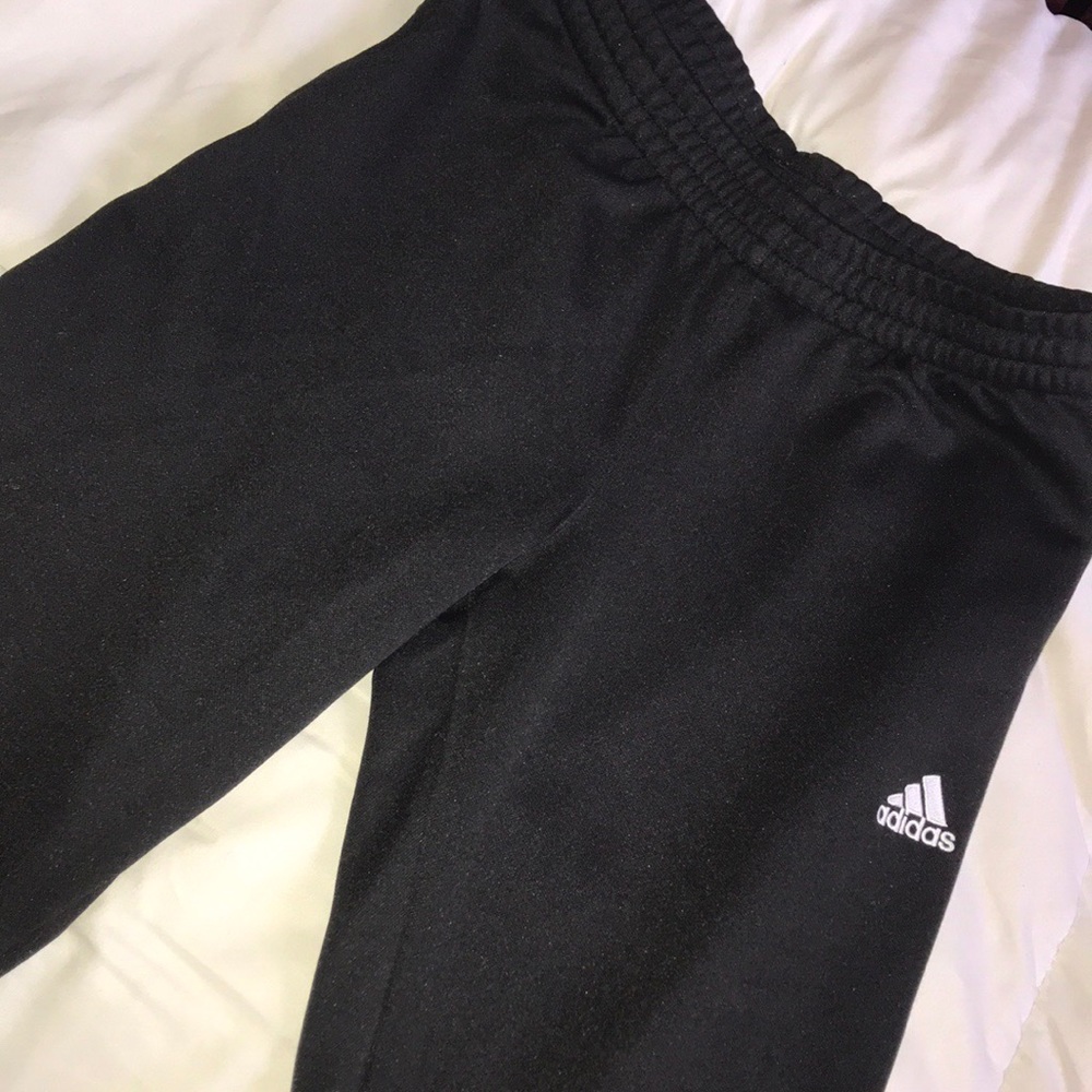 all black adidas pants